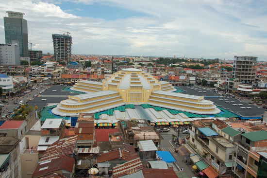 Le Central Market de Phnom Penh