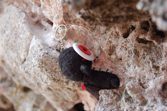 BigEyes dans une 7a+ de Railay