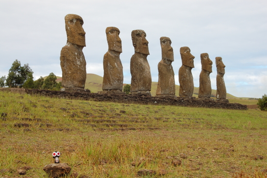 BigEyes à Rapa Nui (Ahu Akivi)
