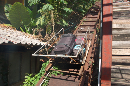 Funiculaire pour bagages