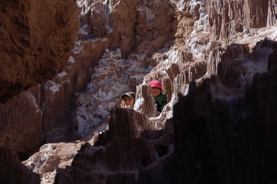 Vers la grotte de la Valle de la Luna