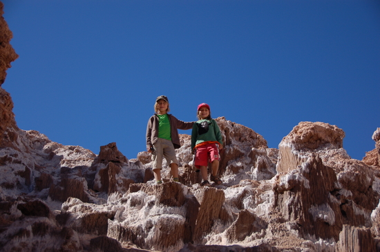 Vers la grotte de la Valle de la Luna