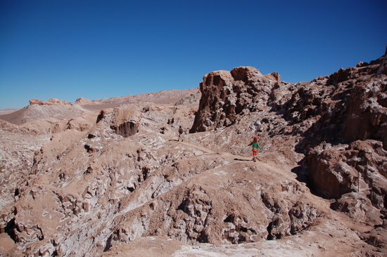 Vers la grotte de la Valle de la Luna