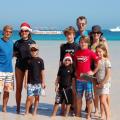 Noël sur la plage avec la famille Birling