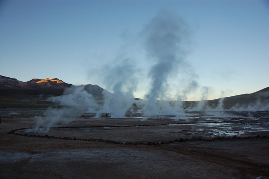 Le champ géo-thermique de El Tatio