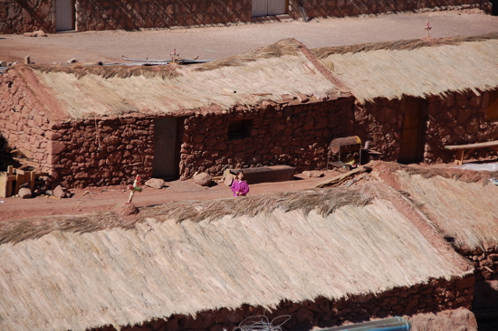 Leïla dans LA rue de Machuca