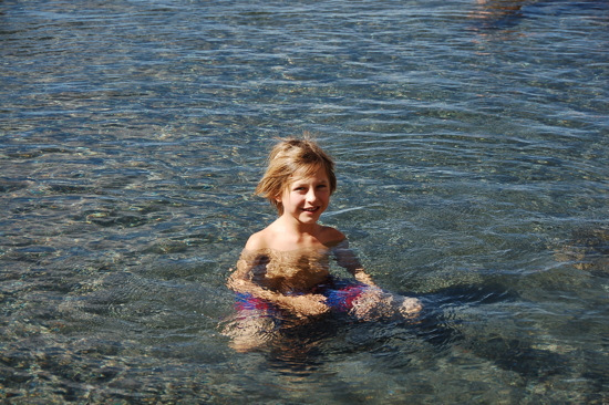 Piscine chaude à 4600m!