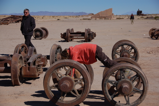 Drôle de place de jeu...