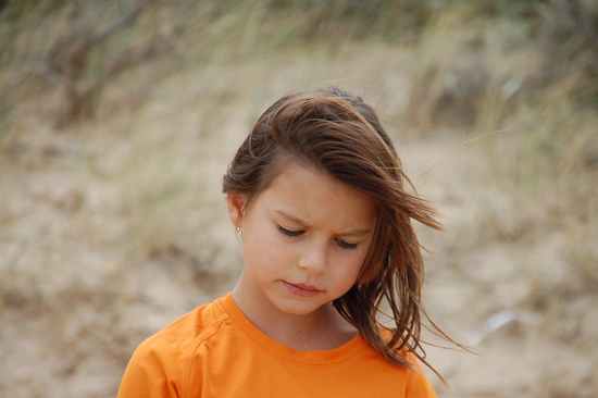Sur la plage de Sorrento