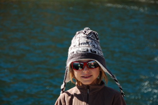 Portrait sur le bateau pour l'Isla del Sol