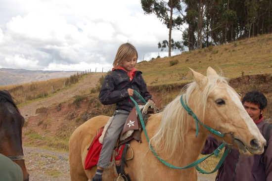 Mini-balade à cheval