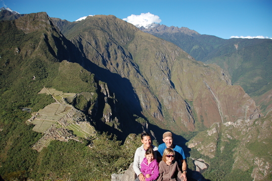 Au sommet du Wayna Picchu