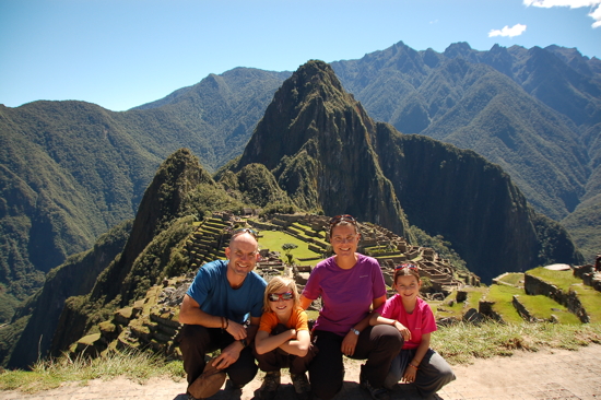 Sur les hauteurs du Machu Picchu
