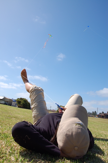 Après-midi cerf-volant à Port Fairy