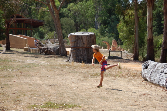 Leçon de lancer de boomerang