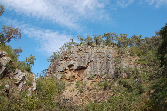Près des McKenzie Falls dans les Grampians