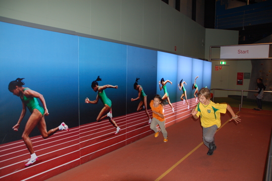 Sprint contre Cathy Freeman