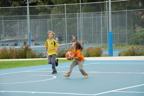 Basket dans Alfred Park près de l'hôtel