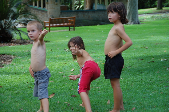 Avec Nathan et Quentin