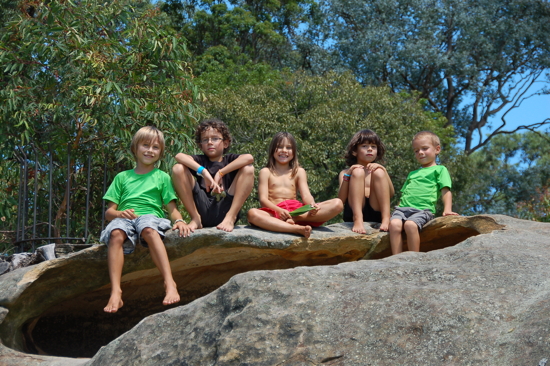 Avec Quentin, Emma et Nathan