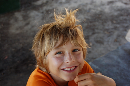 Beau sourire et beau portrait