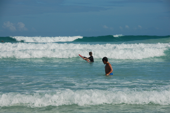 Bodyboard à Tortuga Bay