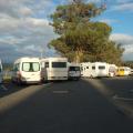Campement peu intime à Taupo