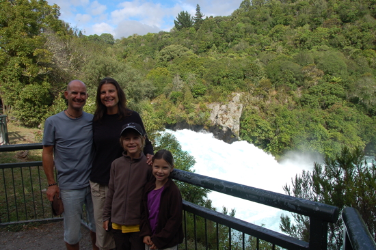 A Huka Falls, près de Taupo