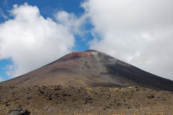 Ngauruhoe, après en être descendu