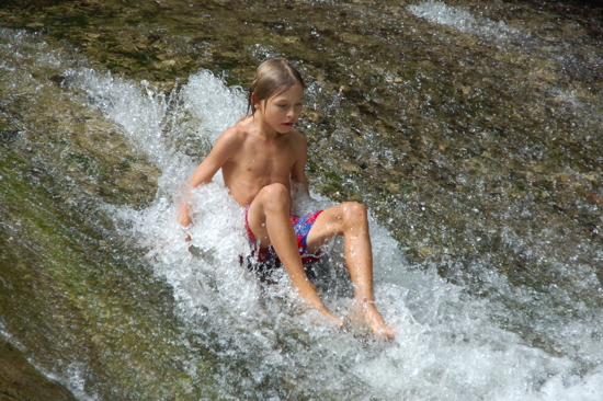 Toboggan de rivière