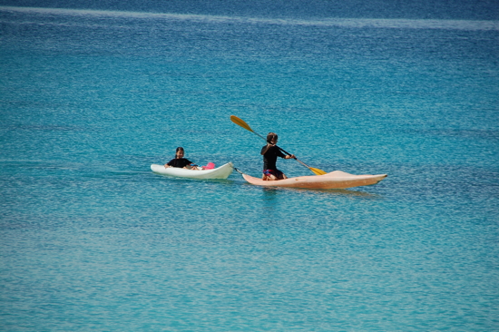 Derniers jeux à Rangiroa avant de partir