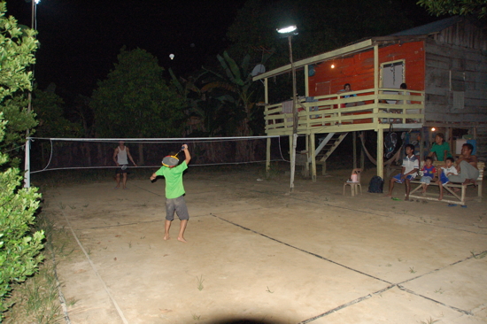 Valentin au badminton