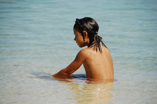 Des heures passées dans l'eau