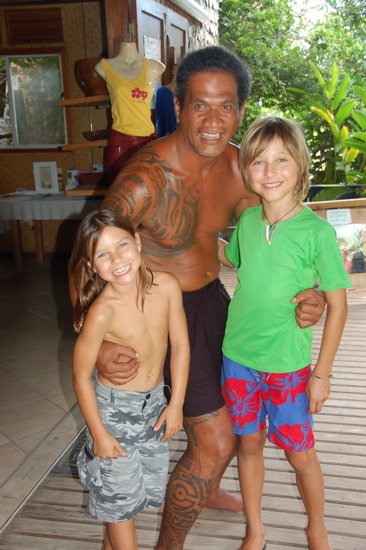 Avec Heirami, au Tiki Village