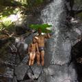 A la cascade du Tropical Garden