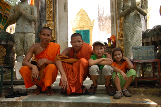 Au sommet de Phnom Santuk