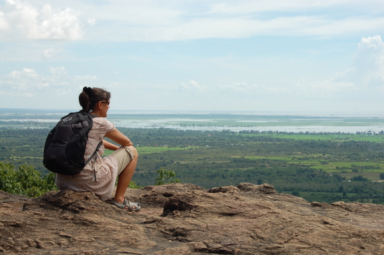 Vue depuis Phnom Santuk
