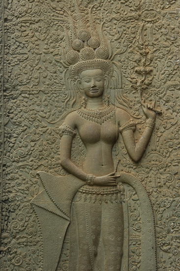 Apsara à Angkor Vat
