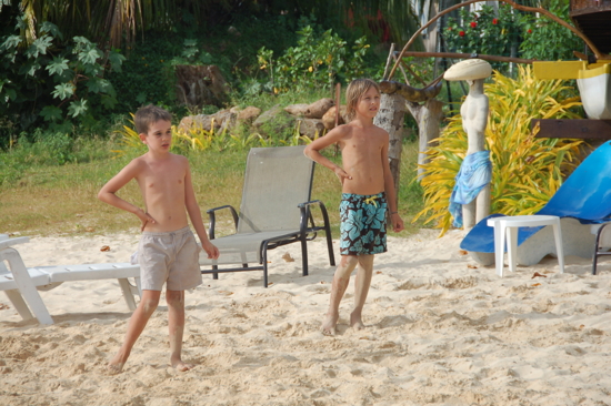 Le beach soccer, c'est crevant!