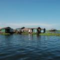 Village flottant de Kompong Khleang