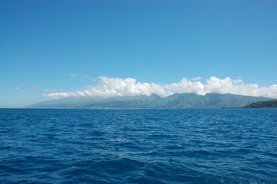 Tahiti Nui, depuis la presqu'île
