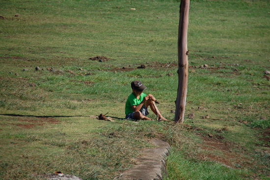Valentin dans un de ses jeux