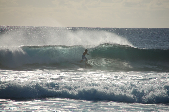 Quelques jolies vagues à surfer