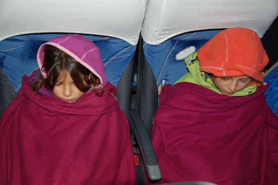 Le car n'est pas encore chaud...