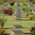 Au cimetière militaire de Kanchanaburi