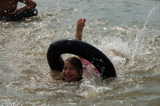 A la plage de Kanchanaburi