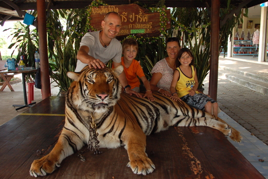 Au Safari Park avec Blue