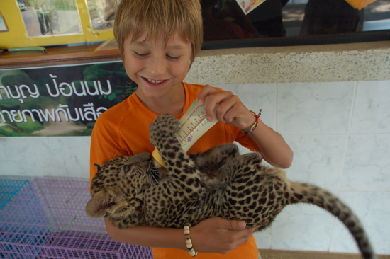 Au Safari Park avec Sky