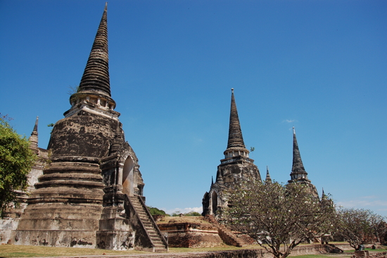 Ayutthaya, au Wat Phra Si Sanphet