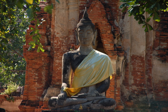 Ayutthaya, au Wat Phra Mahathat